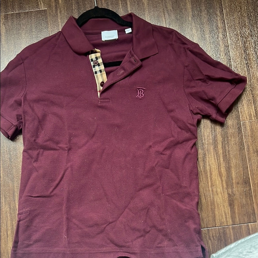 Burgundy Polo Shirt